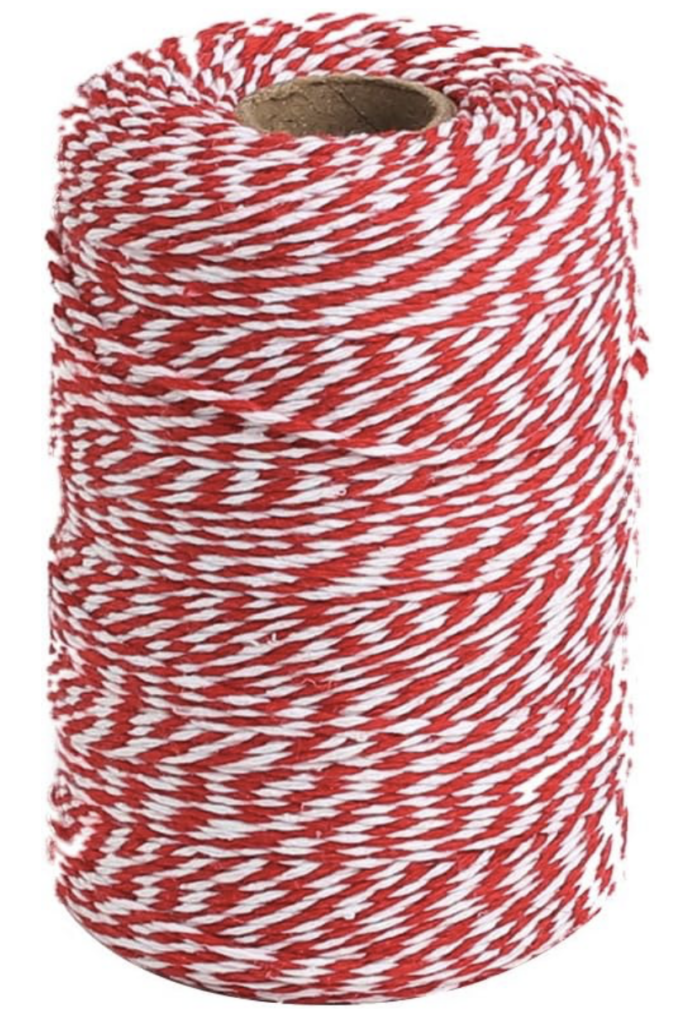 Tenn Well Red and White Twine